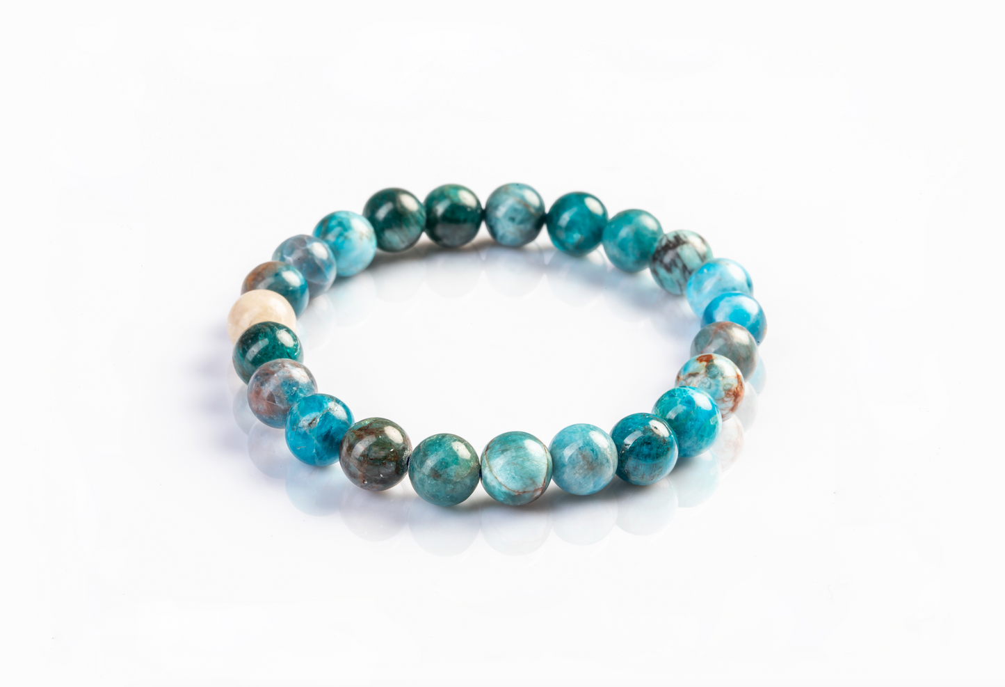 Blue Apatite Bracelet for Career Motivivation