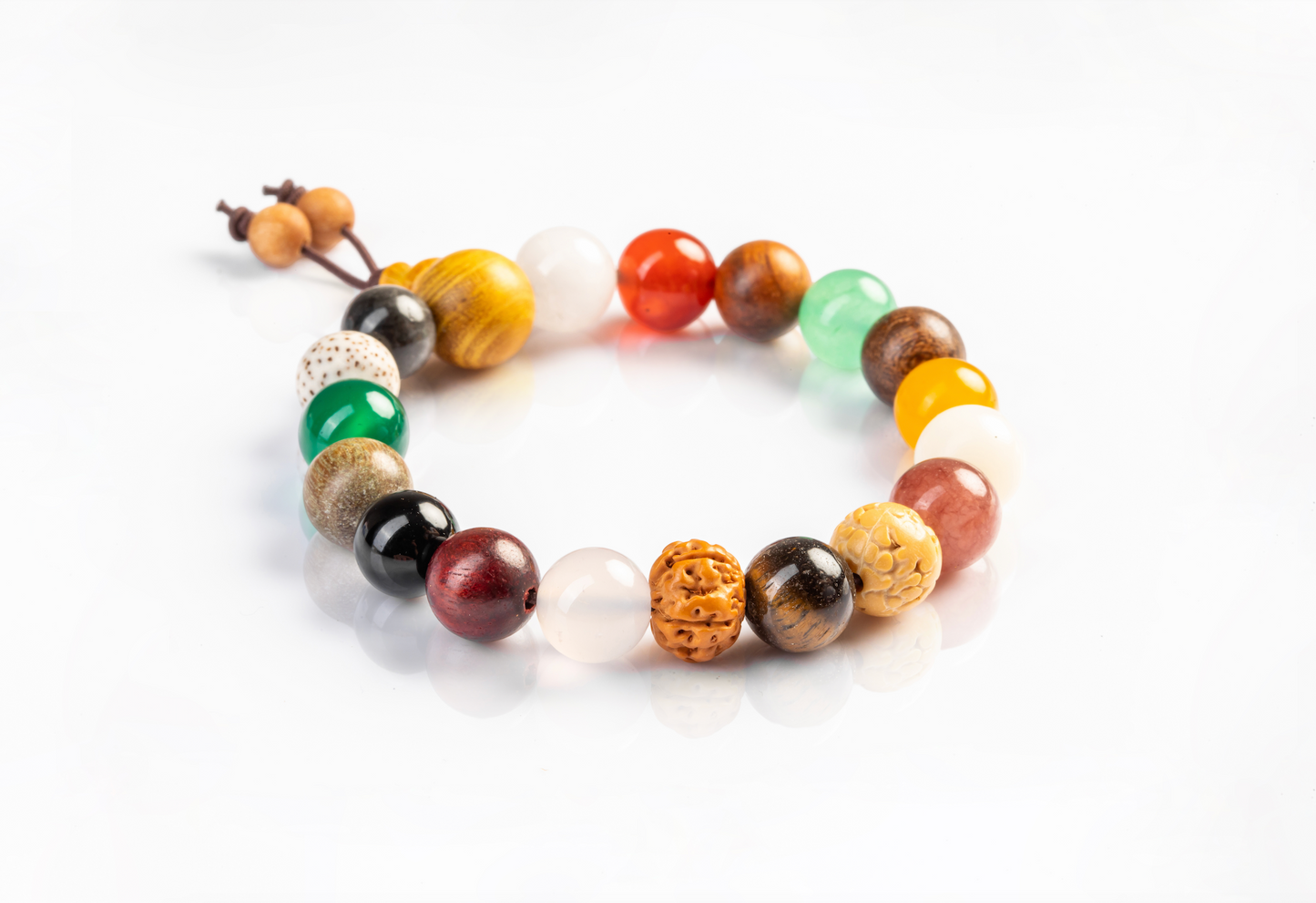 Mixed Color Blackwood Bracelet for Growth in Career