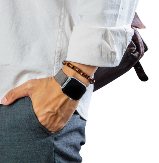 Wenge Wood Bracelet for Grounded Energy