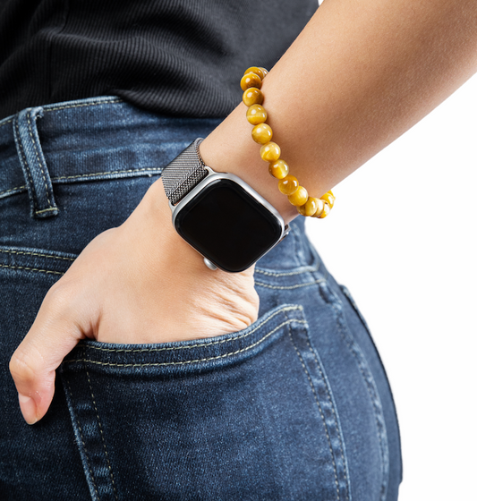 Yellow Tiger's Eye Bracelet for Career Fortune