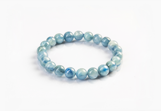 Blue Kyanite Bracelet for Energy Alignment