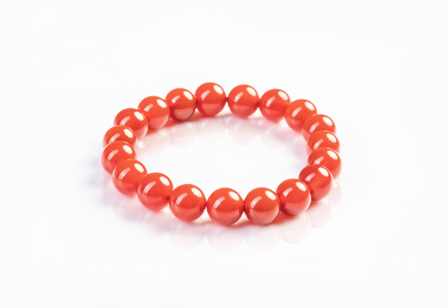 Red Carnelian Bracelet for Emotional Stability