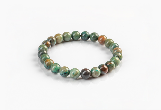 Green Azurite Bracelet for Mental Awareness