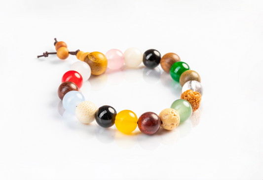 Mixed Color Blackwood Bracelet for Learning