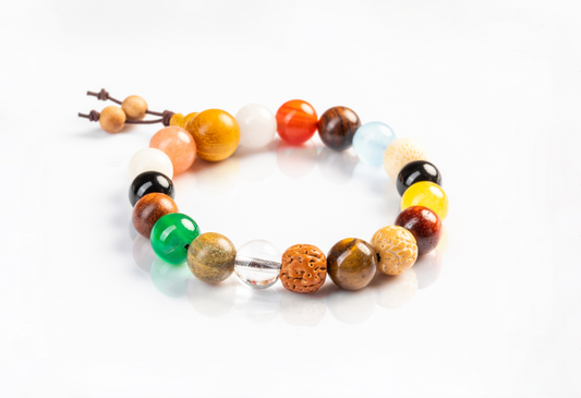 Mixed Color Blackwood Bracelet for Work Motivation