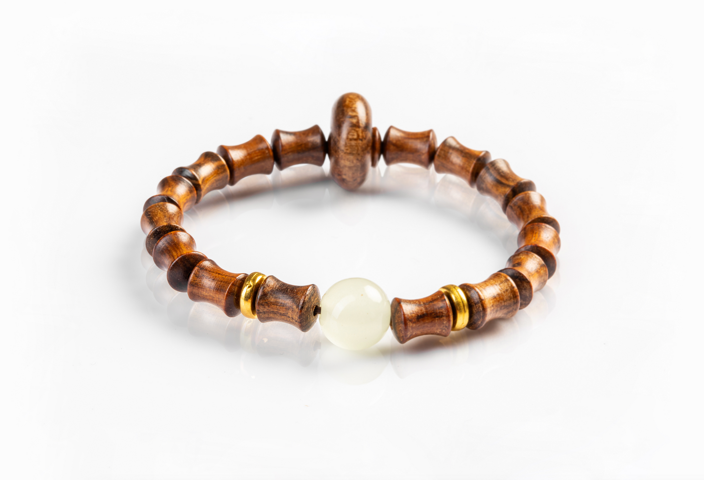 Wenge Wood Bracelet for Financial Stability