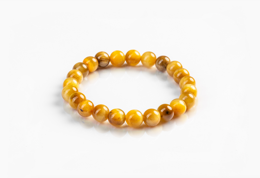 Yellow Tiger's Eye Bracelet for Career Fortune